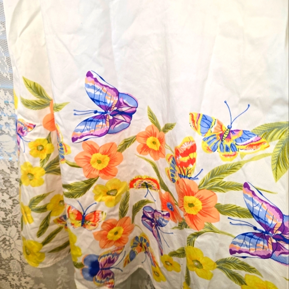 Spenser Jeremy Summer Dress With Floral Pattern, Strapless Womens Mini Dress 10 - Picture 2 of 11